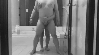 【無修正】人妻との洗体ごっこは最高にエロい【個人撮影】 別アングル