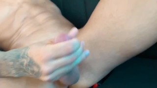 Isizzu is shy & horny with her step Brother in the car on a PUBLIC STREET