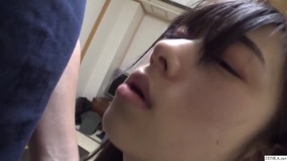 Hairy unfaithful Japanese wife first time cuckolding