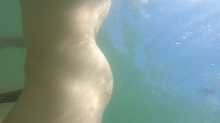 I cum just for the pleasure of feeling free, naked on a public beach